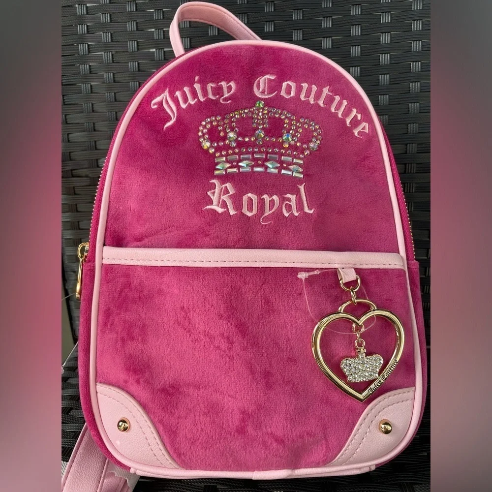 Juicy Couture Backpack,Juicy Couture Pink Backpack